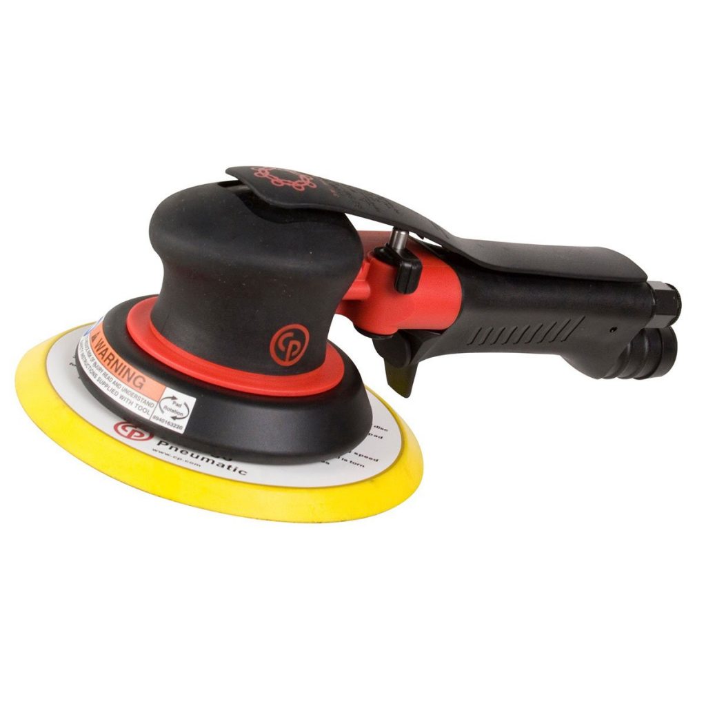 CP7255HE 6" 2 Hand Orbital Sander TFT Pneumatic